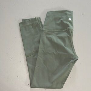 Lululemon Wunder Under Green Leggings 6